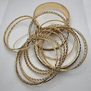 Gold Plated Bangles